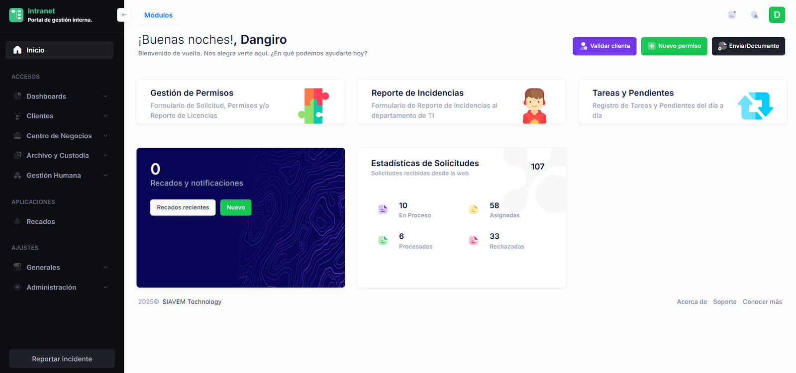 Desarrollo Tecnológico